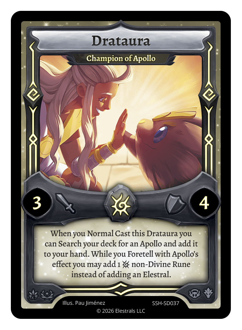 Drataura - Champion of Apollo - SSH-SD037